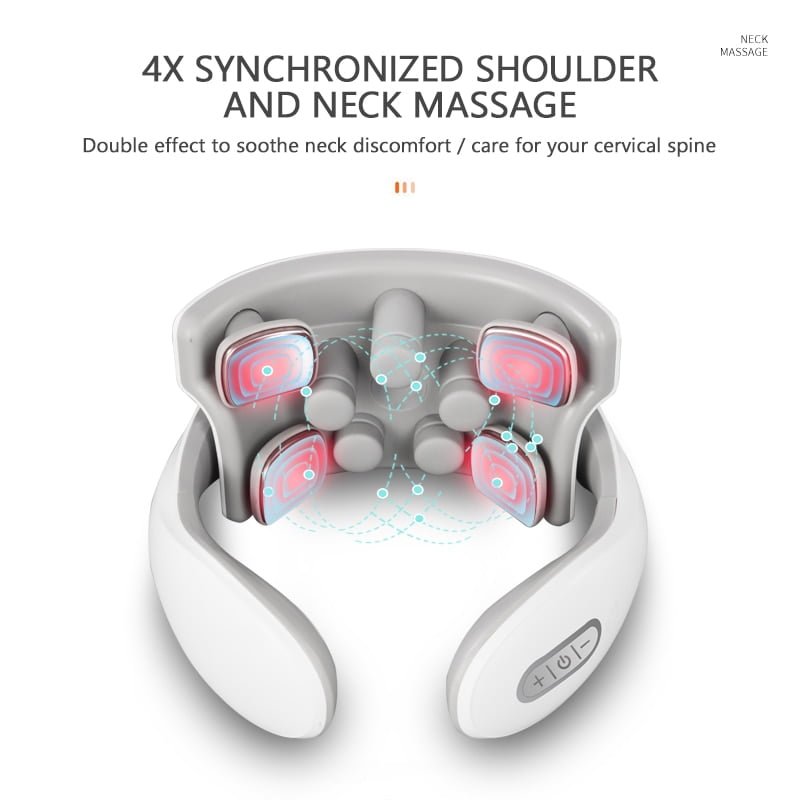 Soothely Neck Massager - Wireless Electric EMS Massager